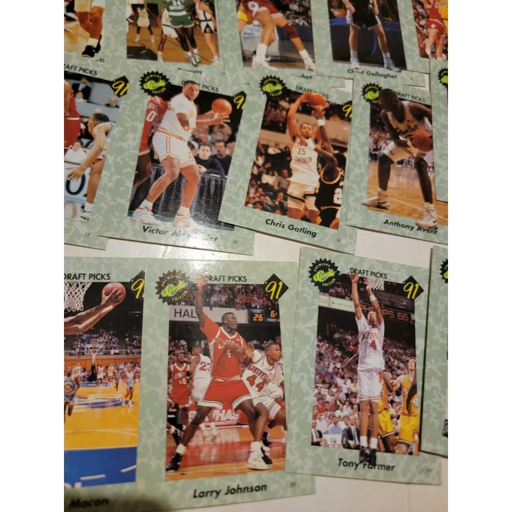 35 Classic Premiere Edition Basketball Cards 1991 1990s Vintage Ncaa